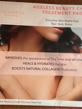 Ageless Beauty Chest Treatment Pad — Pink